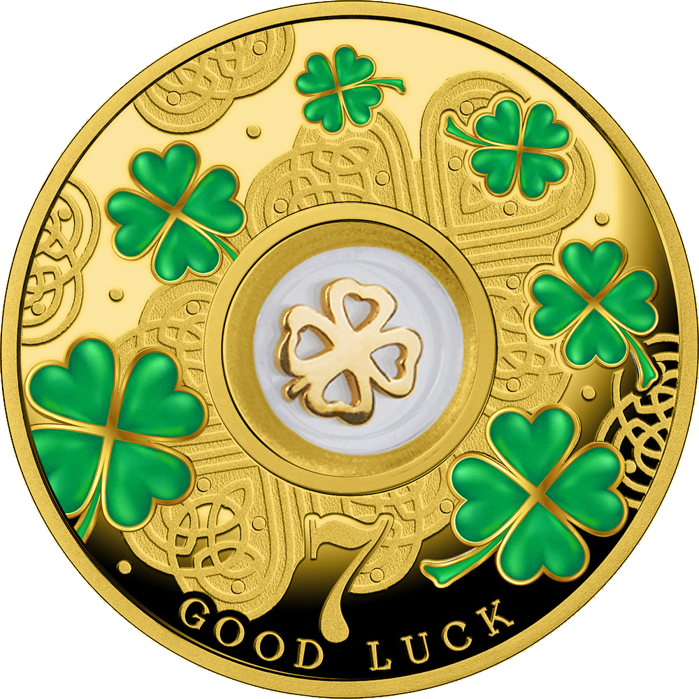 2022 Lucky Seven Series - Four Leaf Clover Silver Proof Coin