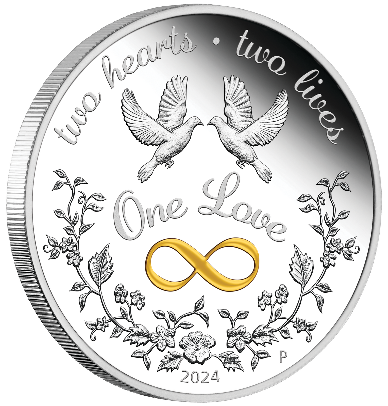 2024 One Love 1oz Silver Proof Coin