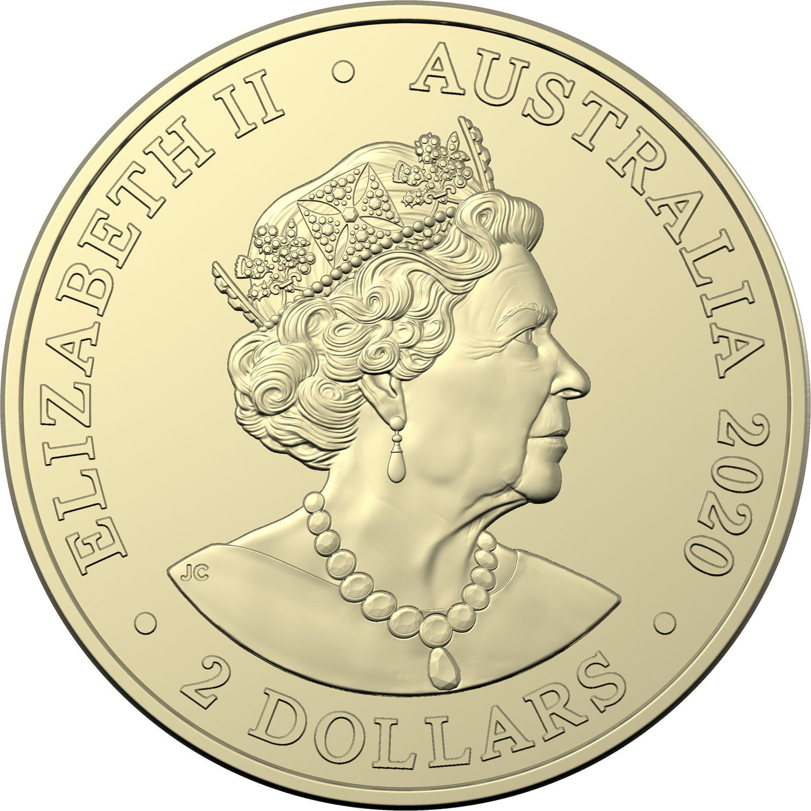 2020 $2 Tokyo Olympics Blue Resillience UNC