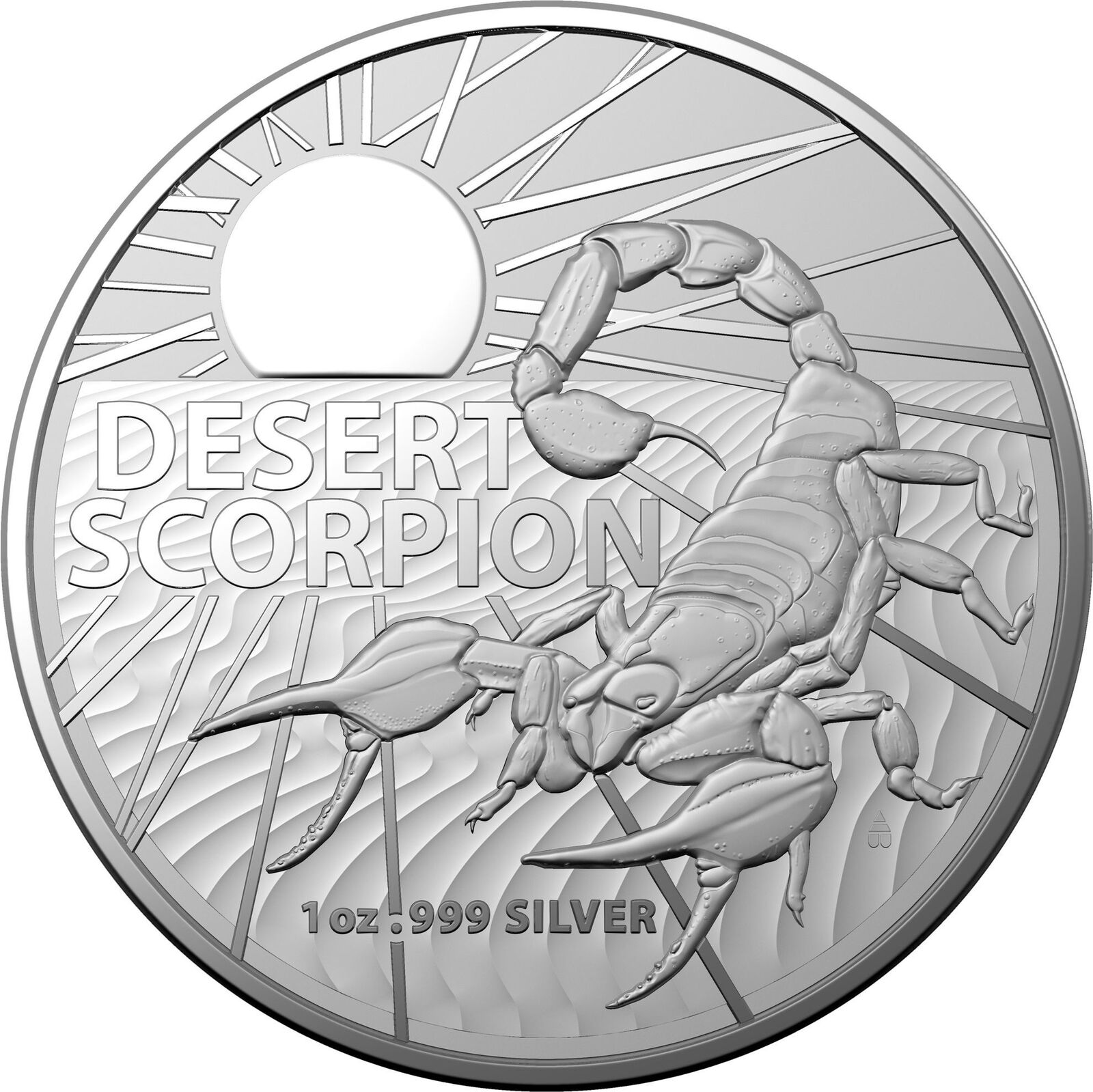 2022 $1 Australian Desert Scorpion Investment Coin 