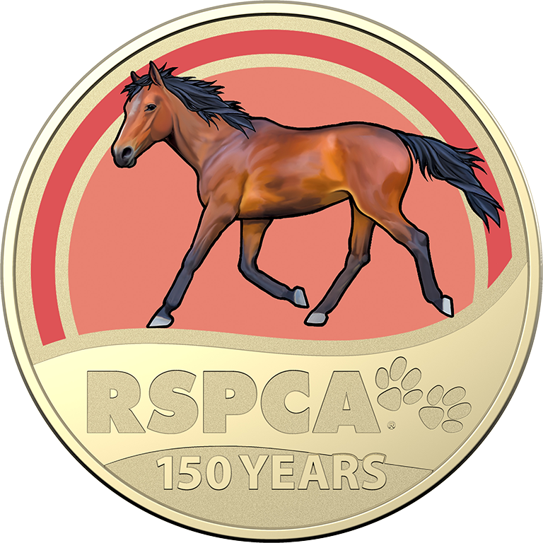 2021 $1 Horse - 150th Anniversary Of The RSPCA UNC