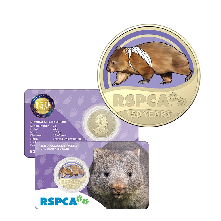 2021 150TH Anniversary Of the RSPCA 8 Coin Collection