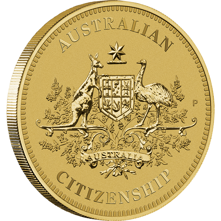 2022 $1 Australian Citizenship Coin in Card