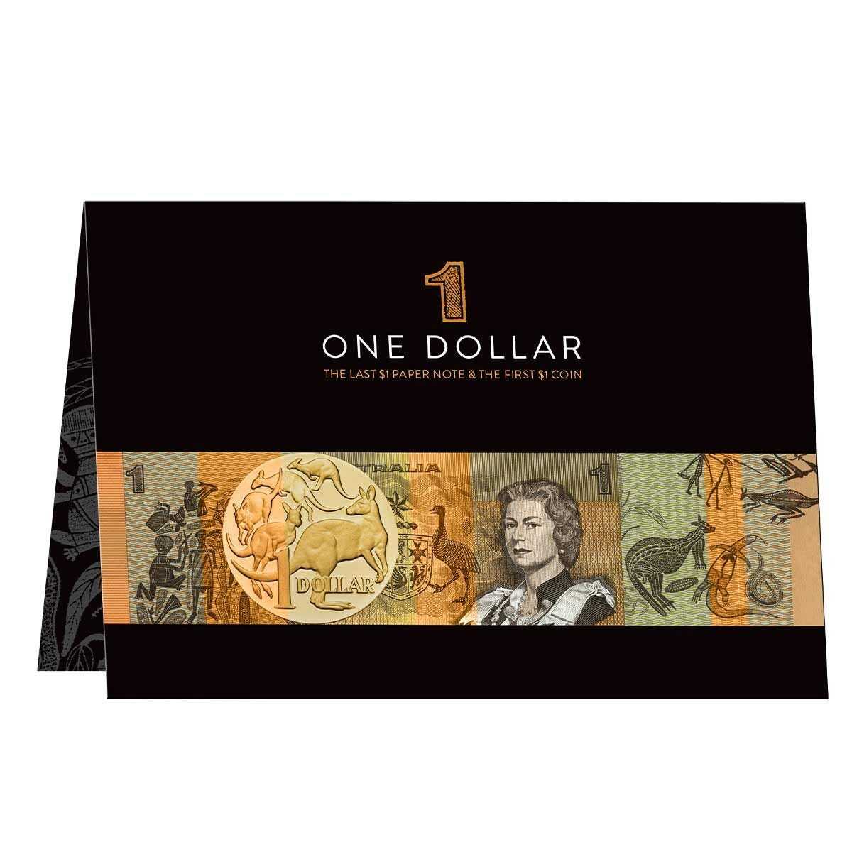 $1 Last Note & First Coin Pack Uncirculated
