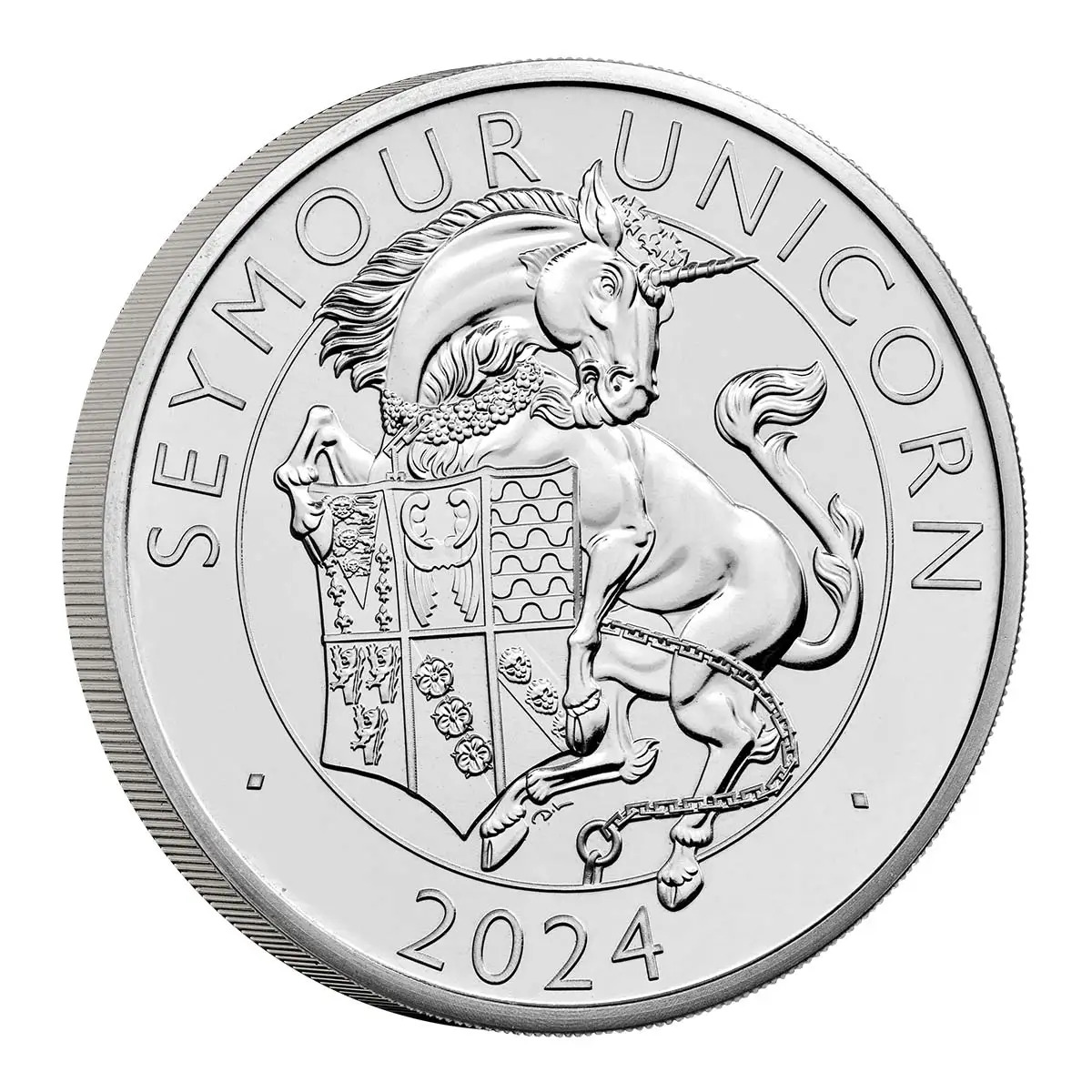 2022 £5  Royal Tudor Beasts Seymour Panther CuNi Brilliant UNC