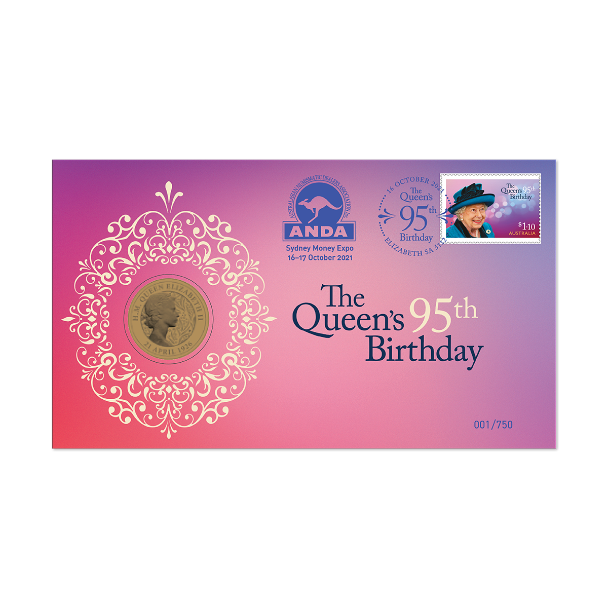 2021 The Queen's 95th Birthday PNC - Sydney ANDA Money Expo