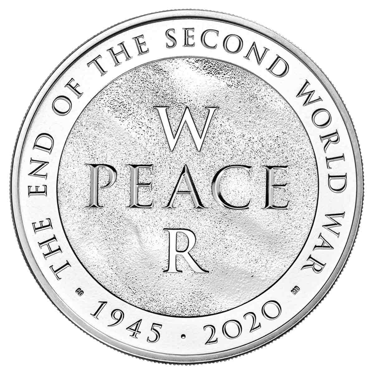 2020 £5 75th Anniversary of the End of WWII Brilliant Uncirculated Coin