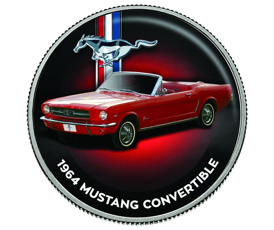 2021 Mustang Enamel Collection - US Half Dollar