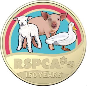 2021 $1 Farm Animals - 150th Anniversary Of The RSPCA UNC - Exclusive Coin