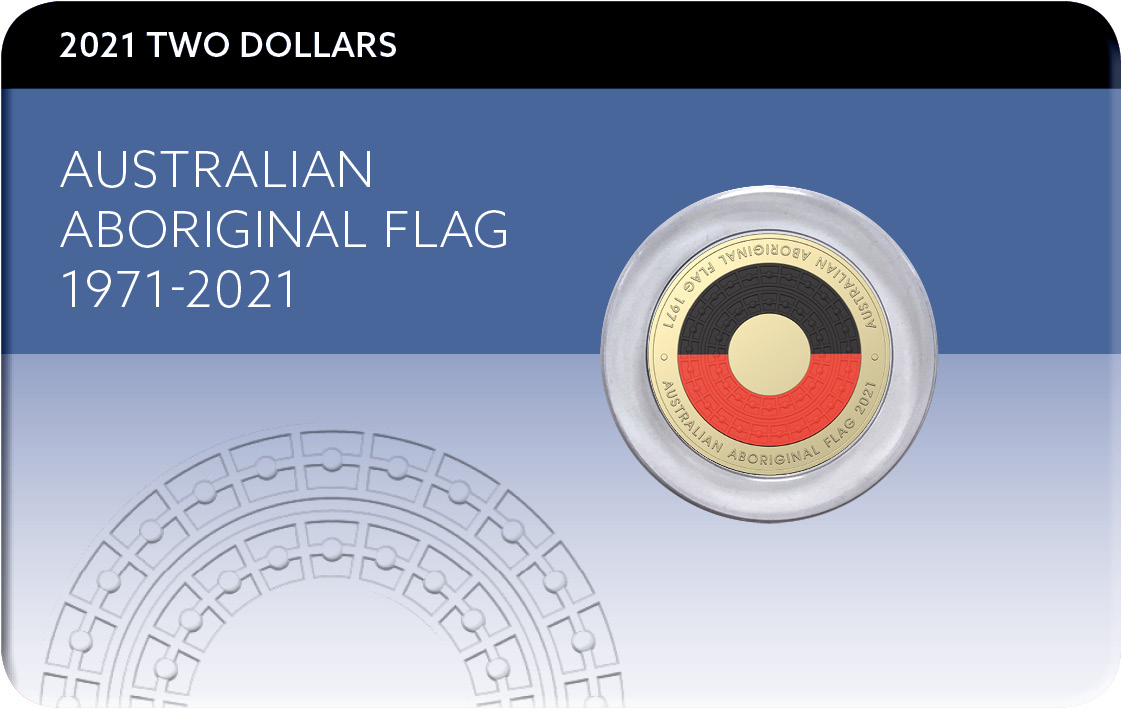 2021 $2 Aboriginal Flag Coin Pack