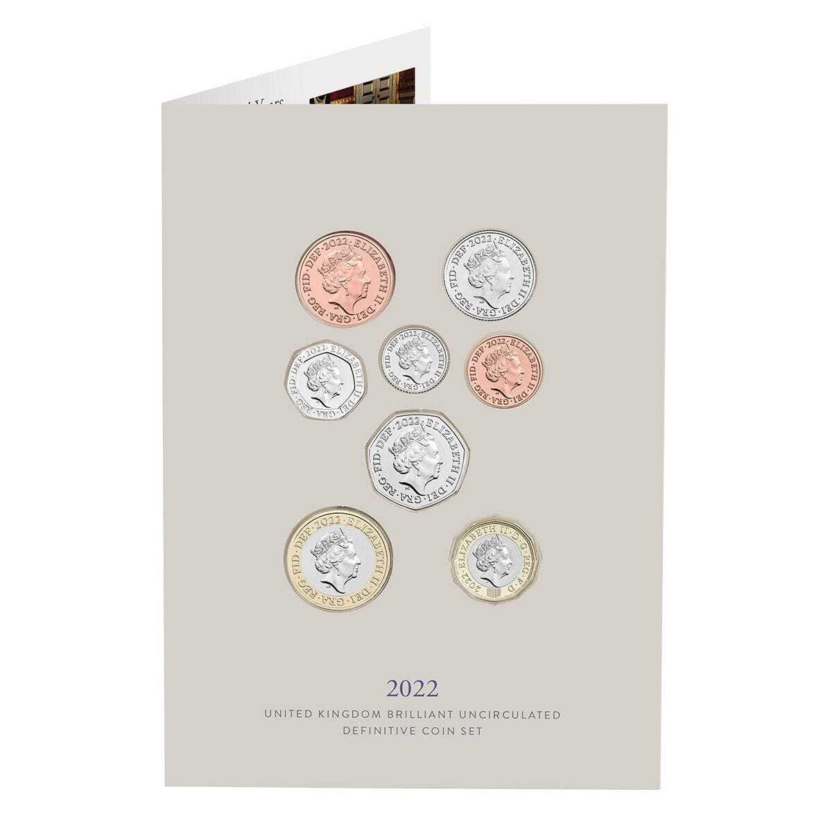 2022 Definitive Brilliant Uncirculated Coin Set (8 Coins)