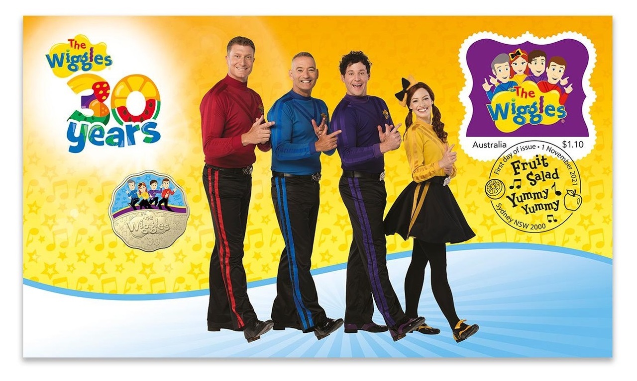 2021 30c The Wiggles New PNC