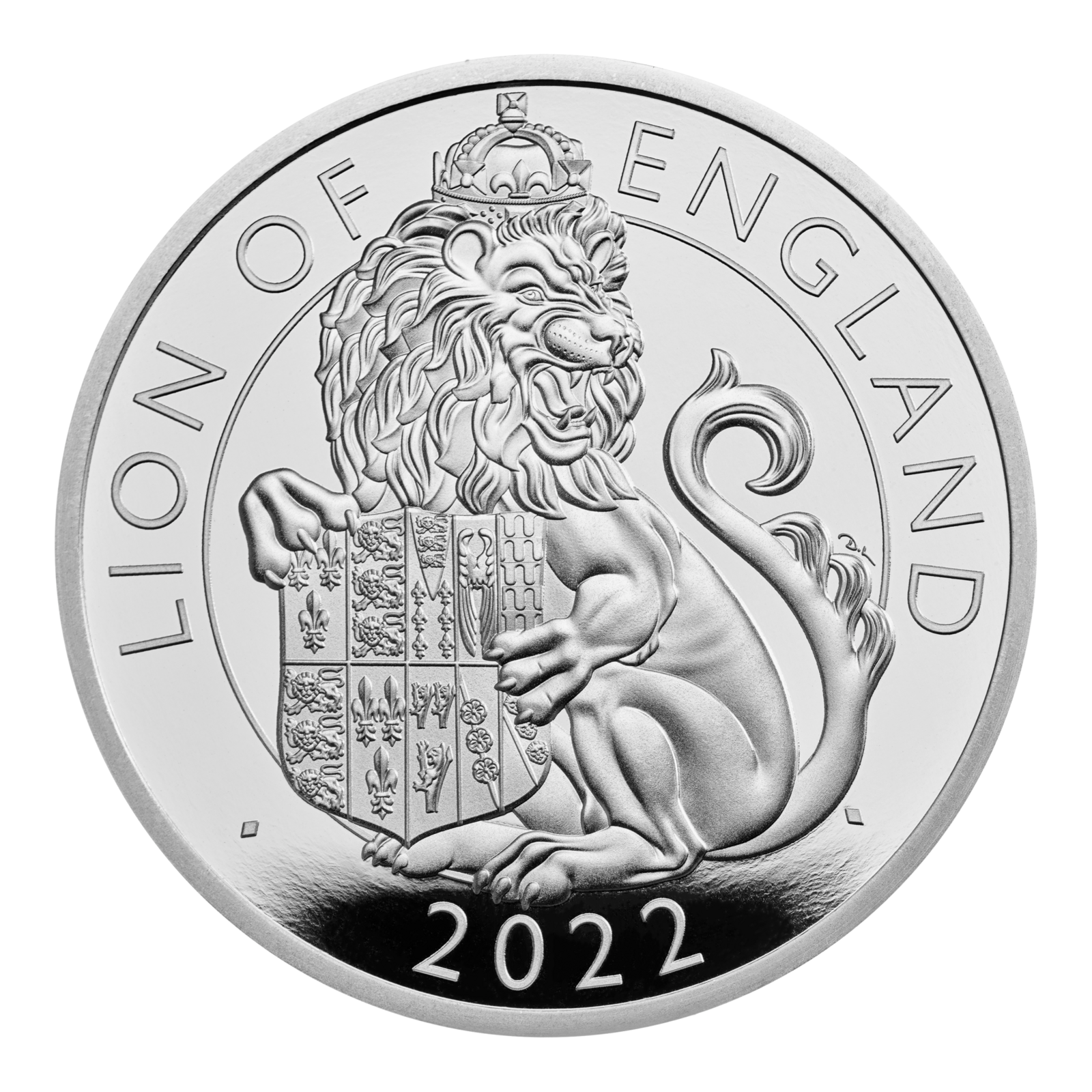 2022 £2 Royal Tudor Beasts The Lion of England 1oz Silver Proof Coin