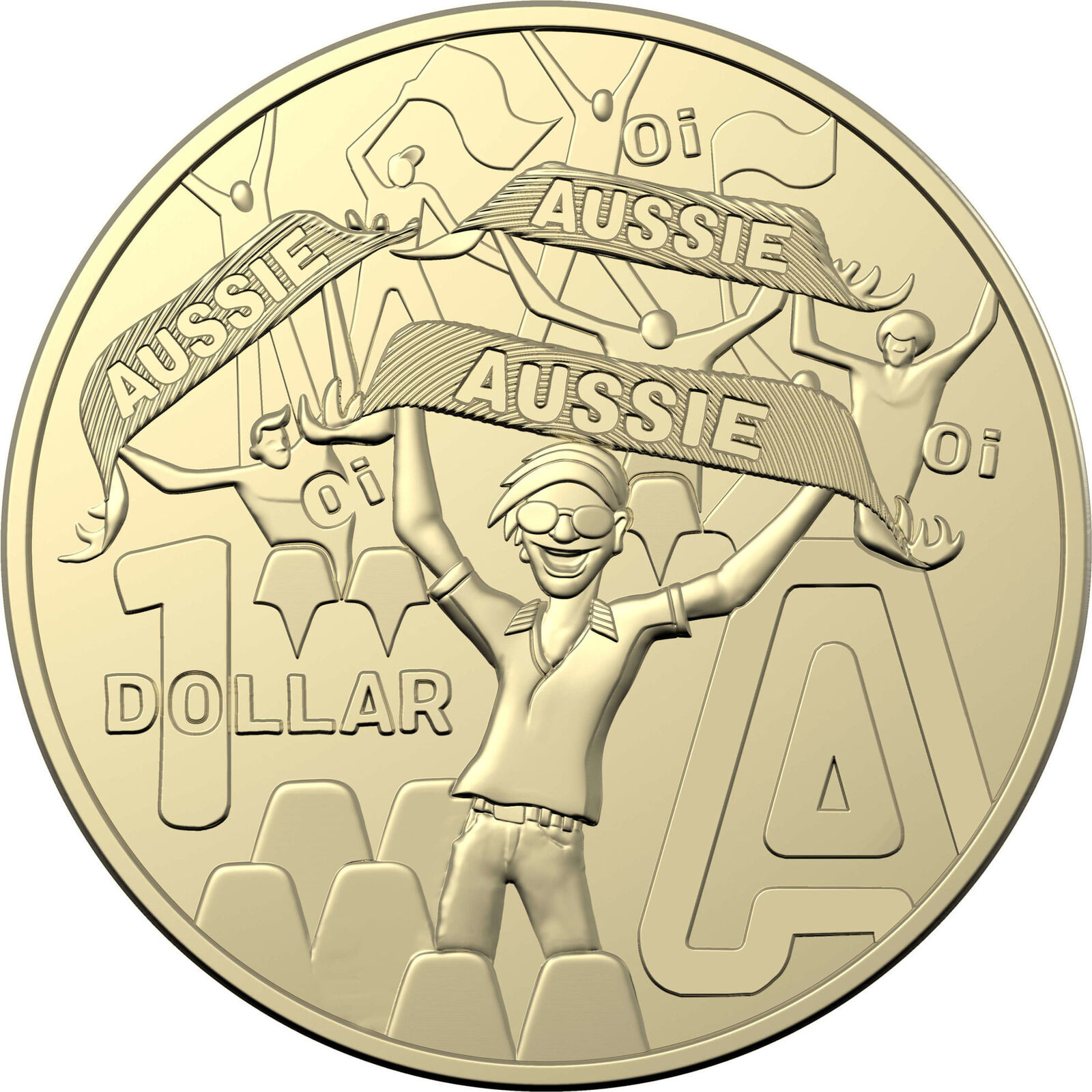 2022 $1 Great Aussie Coin Hunt 3 – Letter 'A' coin