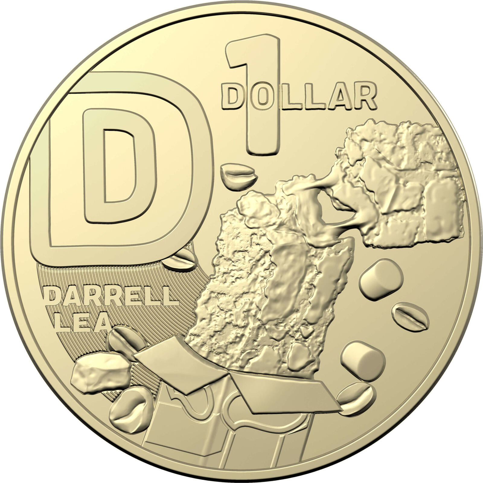 2022 $1 Great Aussie Coin Hunt 3 – Letter 'D' coin