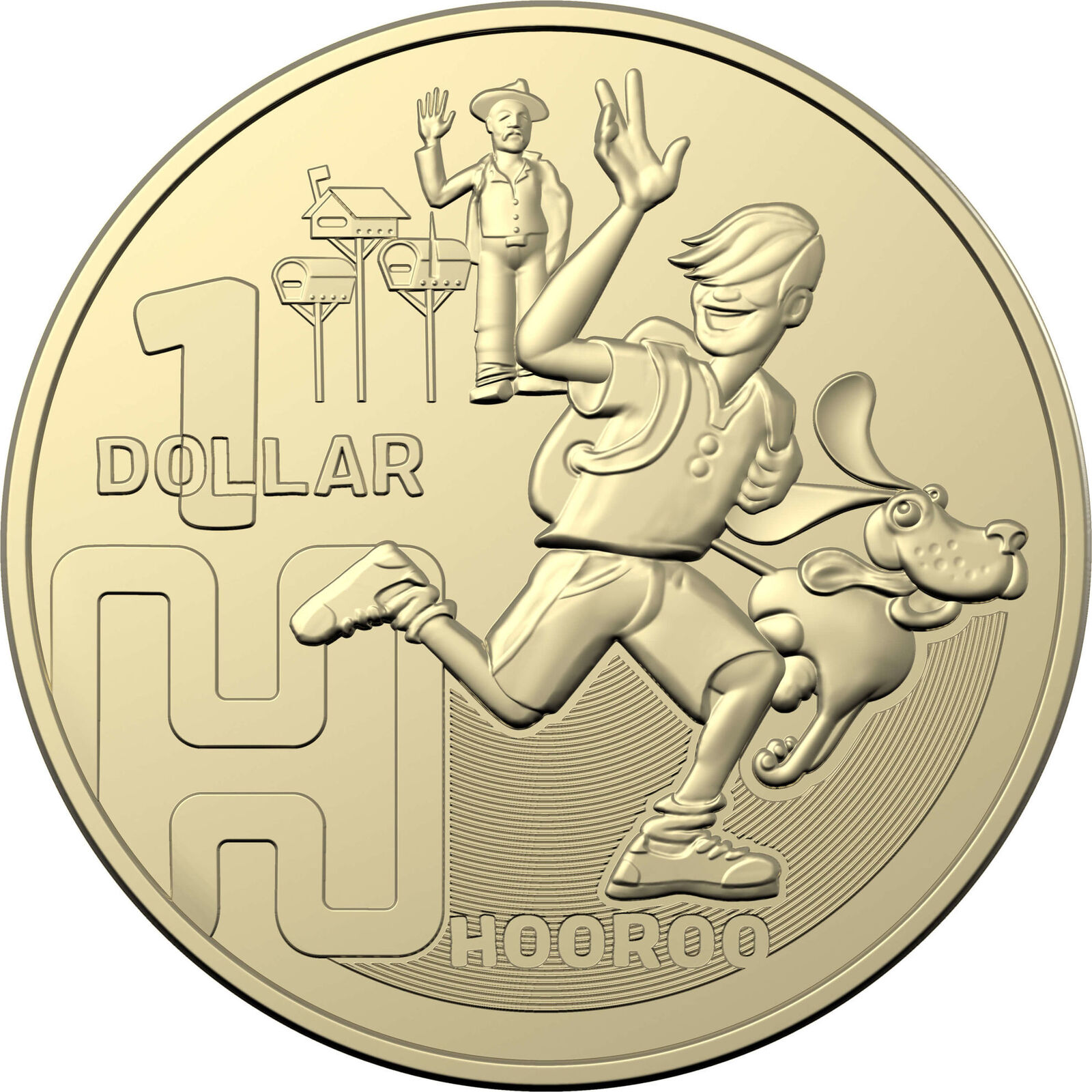 2022 $1 Great Aussie Coin Hunt 3 – Letter 'H' coin