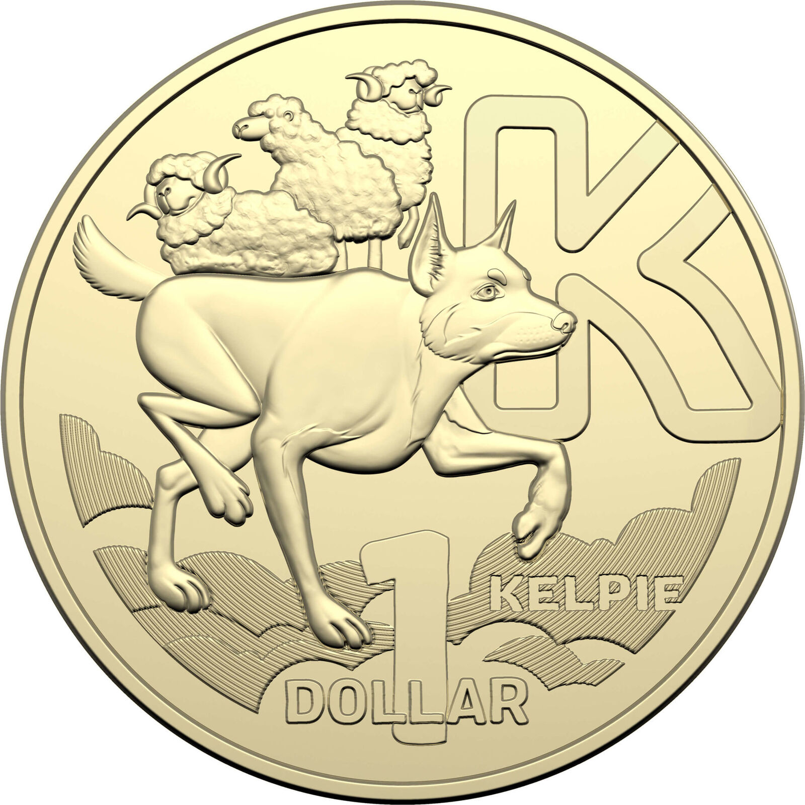 2022 $1 Great Aussie Coin Hunt 3 – Letter 'K' coin