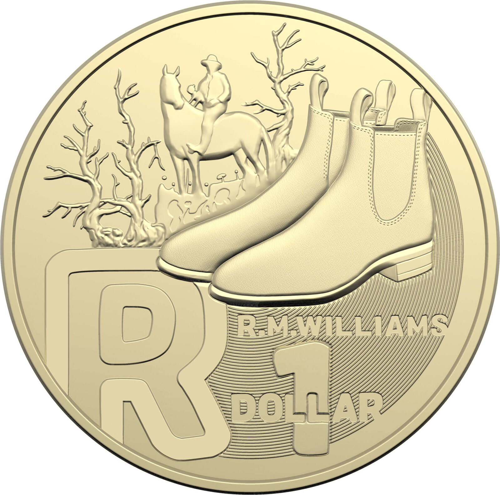 2022 $1 Great Aussie Coin Hunt 3 – Letter 'R' coin