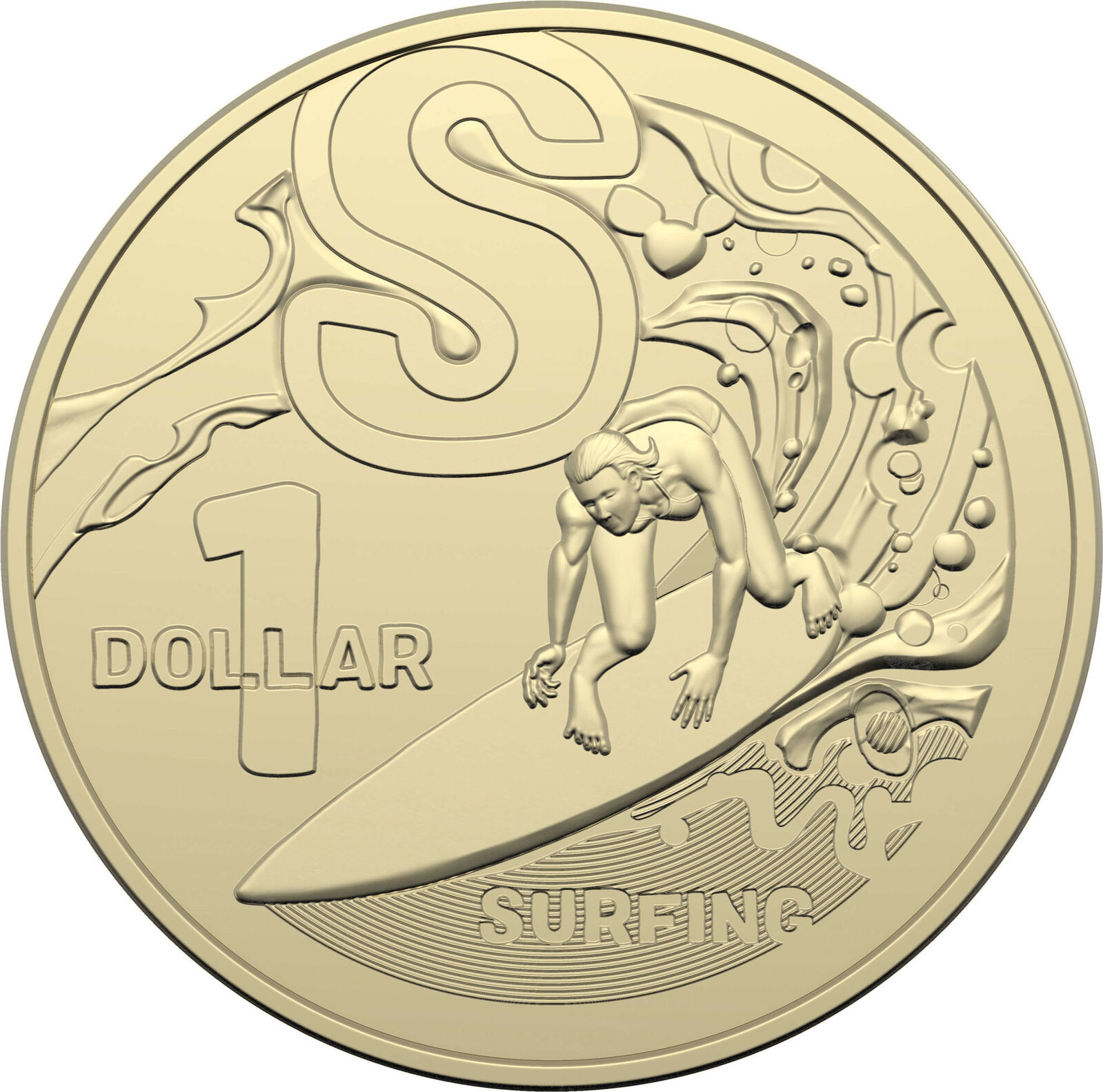 2022 $1 Great Aussie Coin Hunt 3 – Letter 'S' coin
