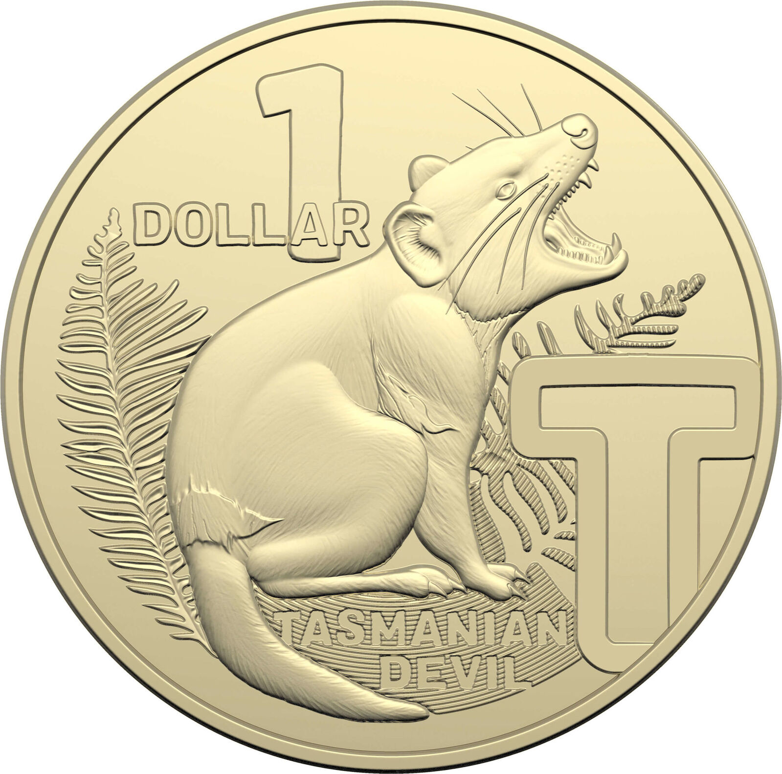 2022 $1 Great Aussie Coin Hunt 3 – Letter 'T' coin