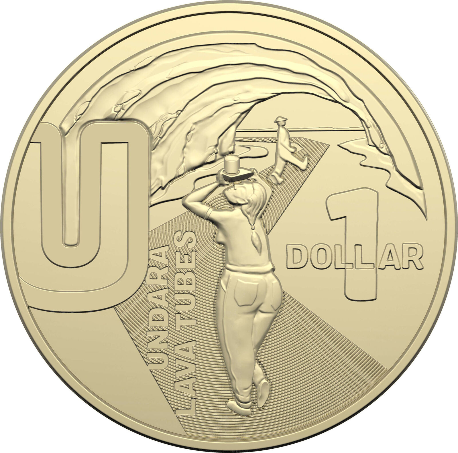2022 $1 Great Aussie Coin Hunt 3 – Letter 'U' coin