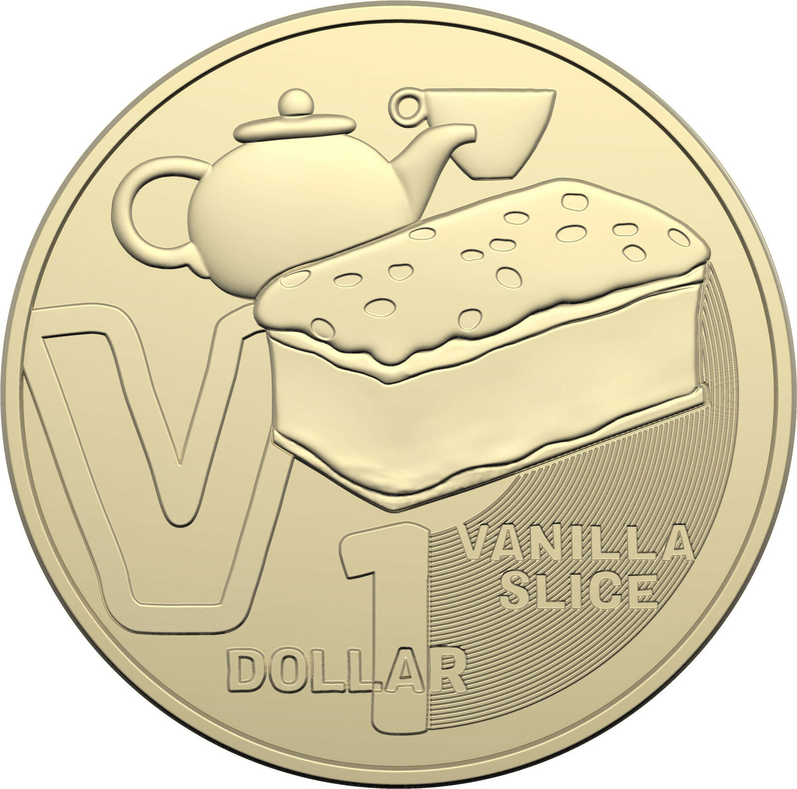 2022 $1 Great Aussie Coin Hunt 3 – Letter 'V' coin