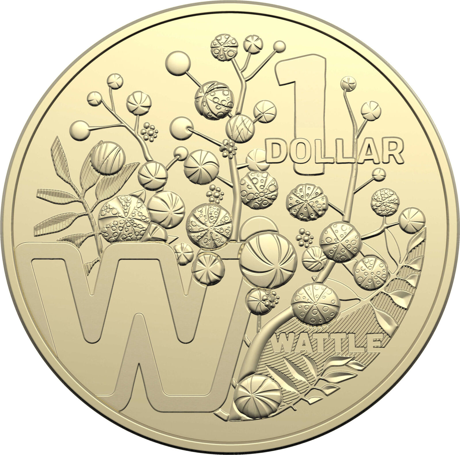 2022 $1 Great Aussie Coin Hunt 3 – Letter 'W' coin