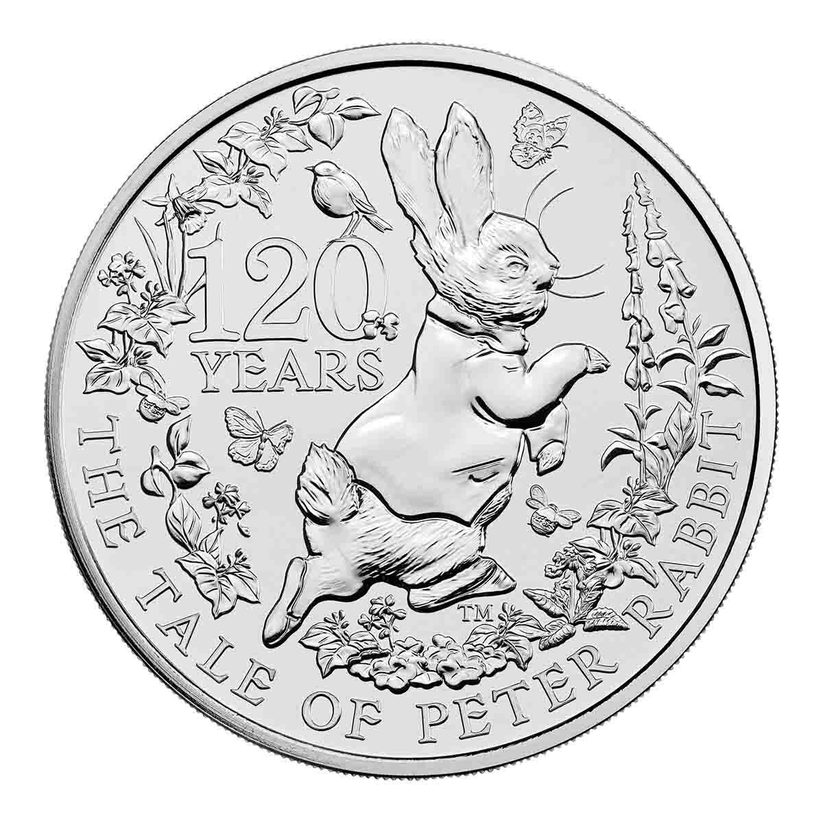 2022 £2 The Tale of Peter Rabbit 120th Anniversary CuNi Brilliant UNC