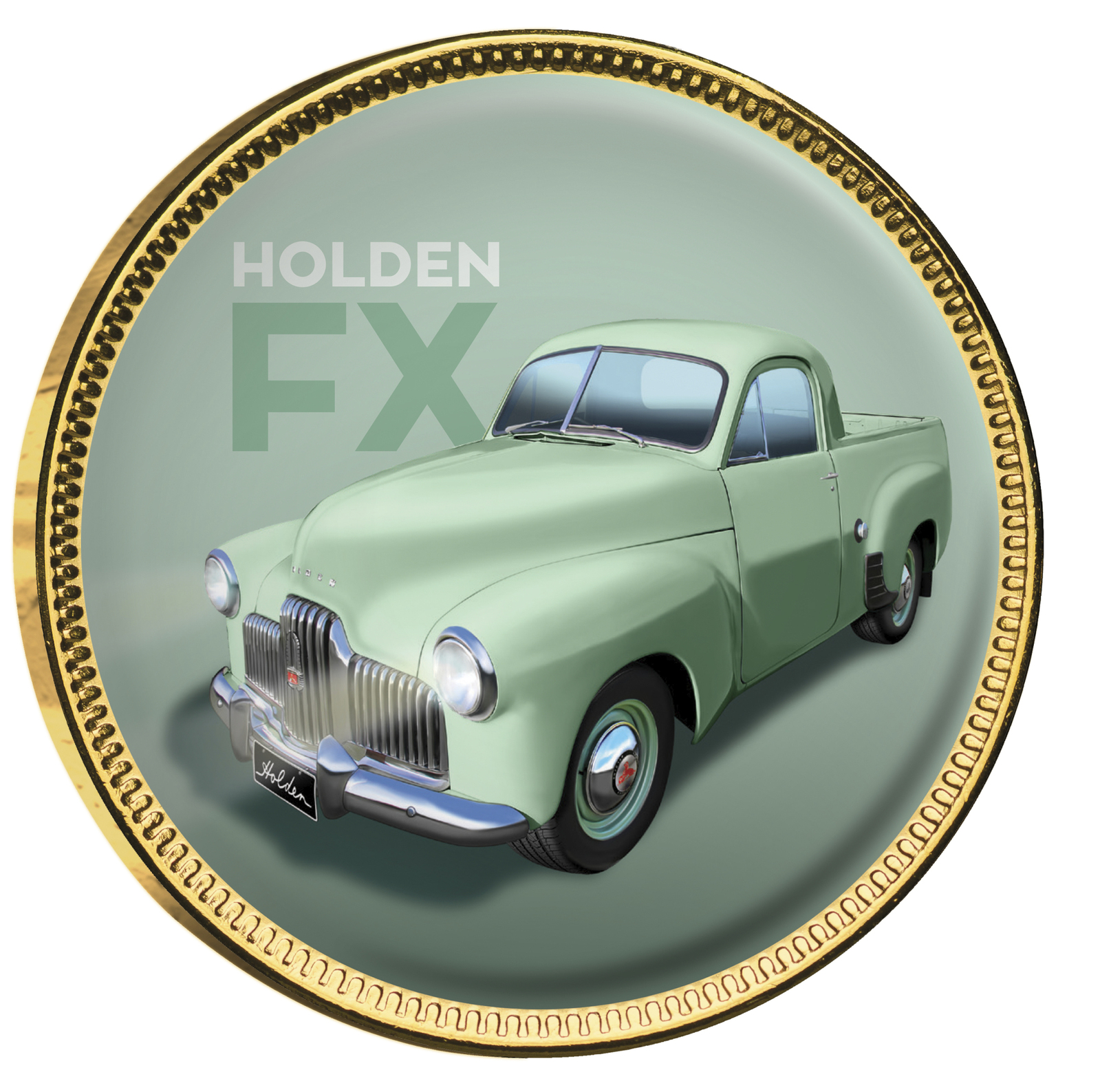 Holden Heritage 7 Coin Enamel Collection Volume 1