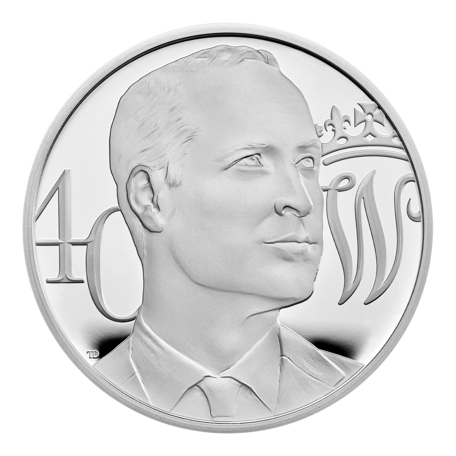 2022 £5 HRH Duke of Cambridge 40th Birthday Silver Proof Coin