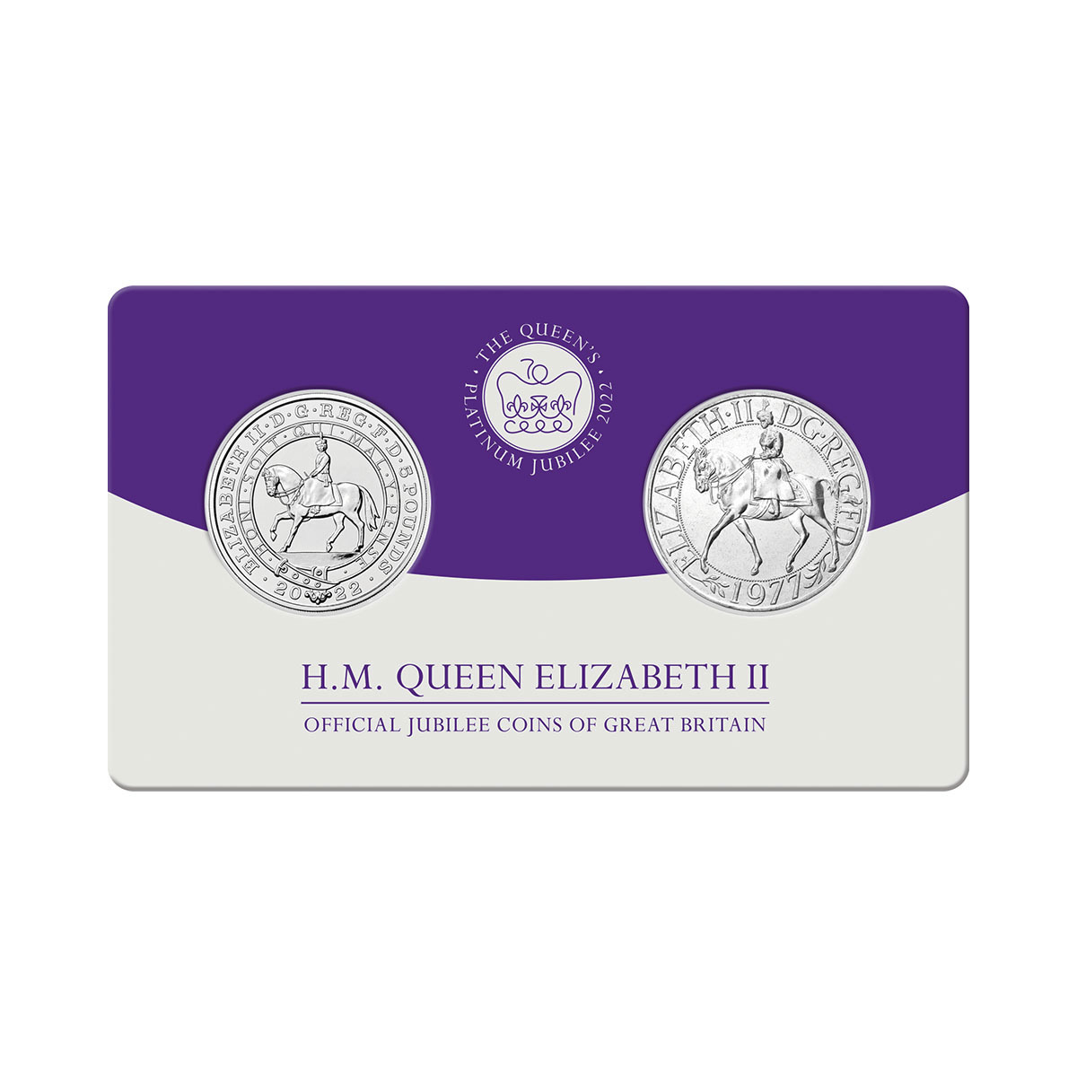2022 HM Queen Elizabeth II Jubilee Uncirculated Crown Pack