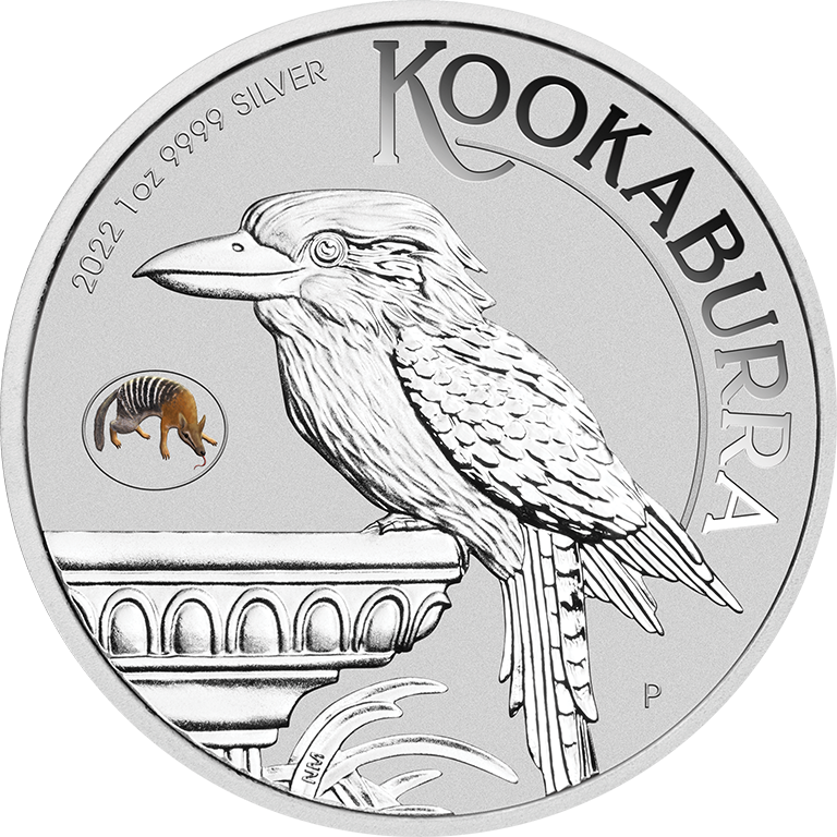 2022 Australian Kookaburra with Numbat Privymark 1oz Silver - Perth ANDA Money Expo