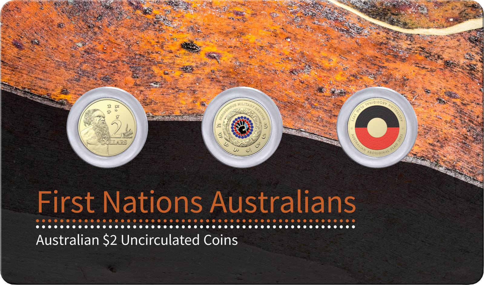 2021 $2 First Nations Trio Set