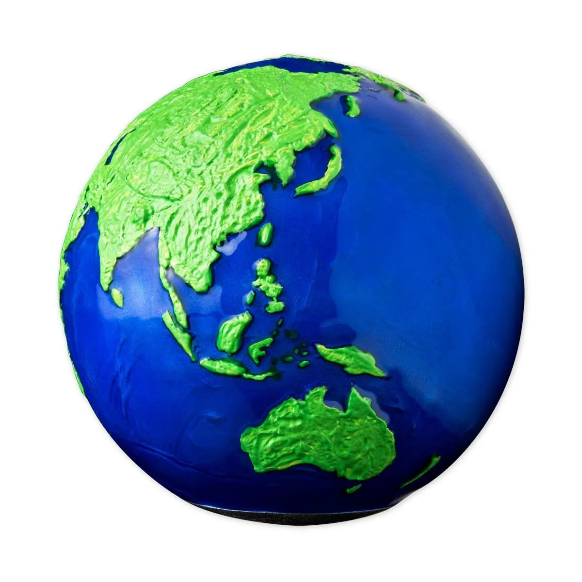 2022 $5 Green Planet Earth 3oz Silver Coloured Sphere Coin