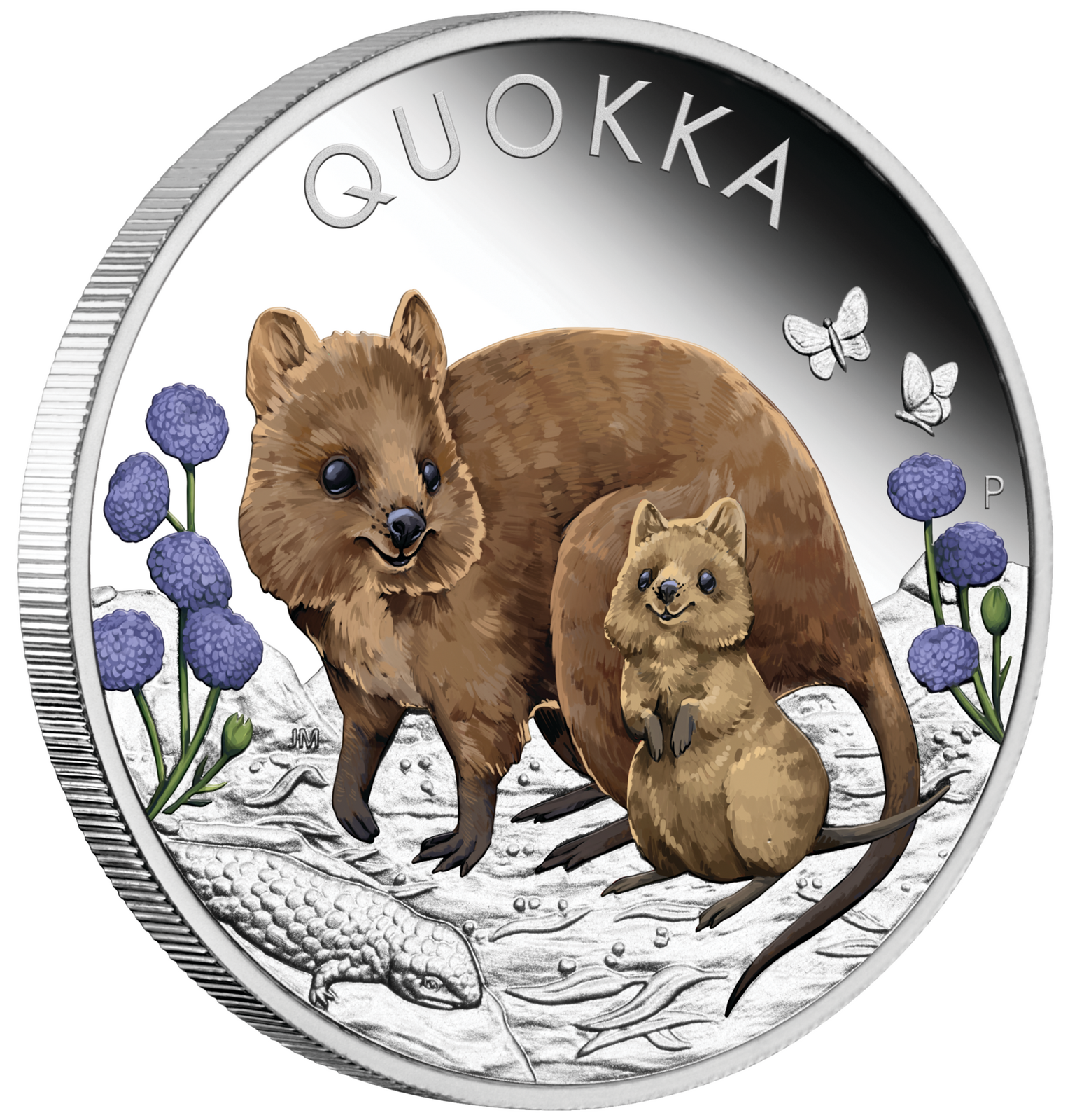 2022 $1 Quokka Coloured Silver Proof Coin