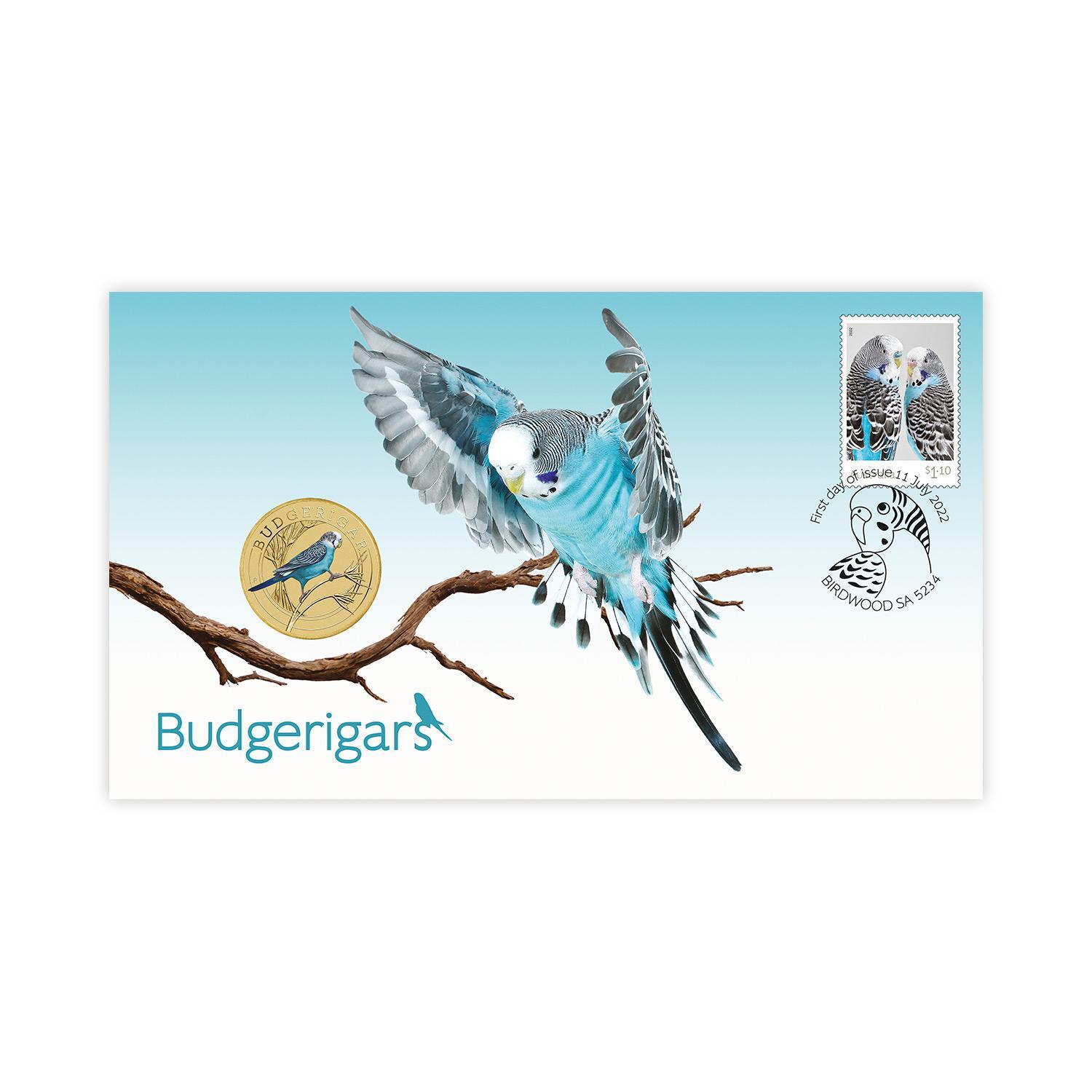 2022 Budgerigars PNC (Perth Mint) 