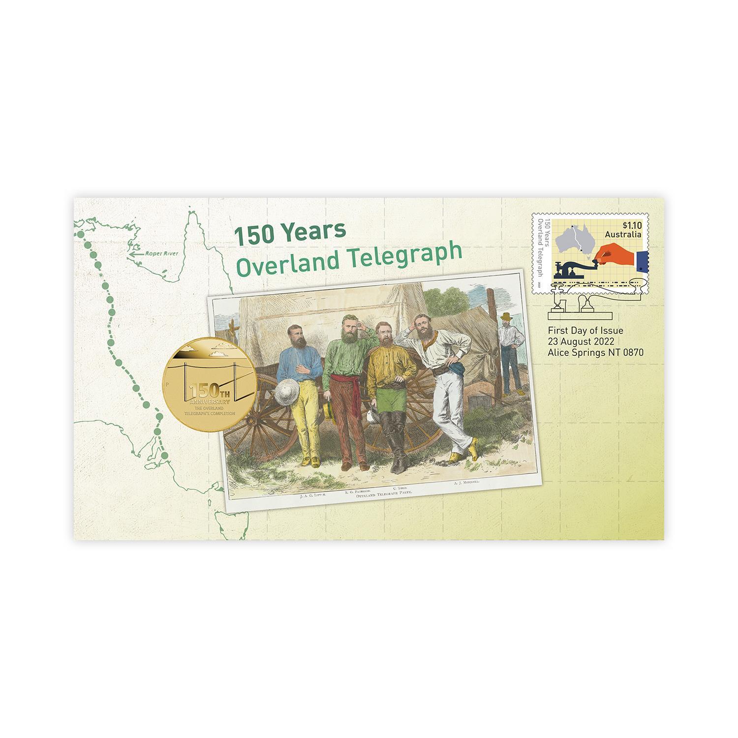 2022 150 Years Overland Telegraph PNC (PM) 