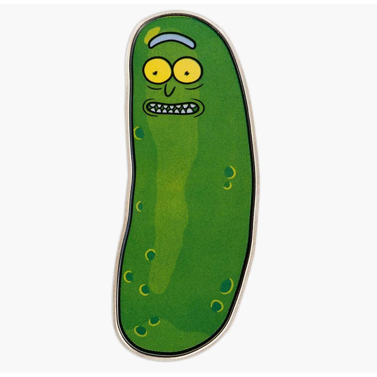 2022 $1 Rick and Morty Pickle Rick Coloured 1oz Silver Coin