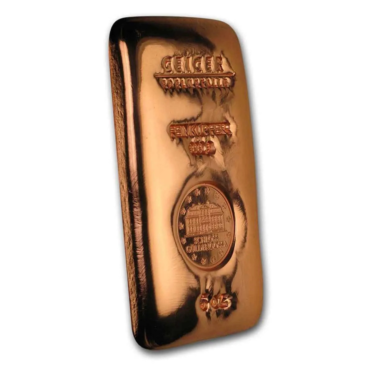 Geiger 5oz Copper Bar