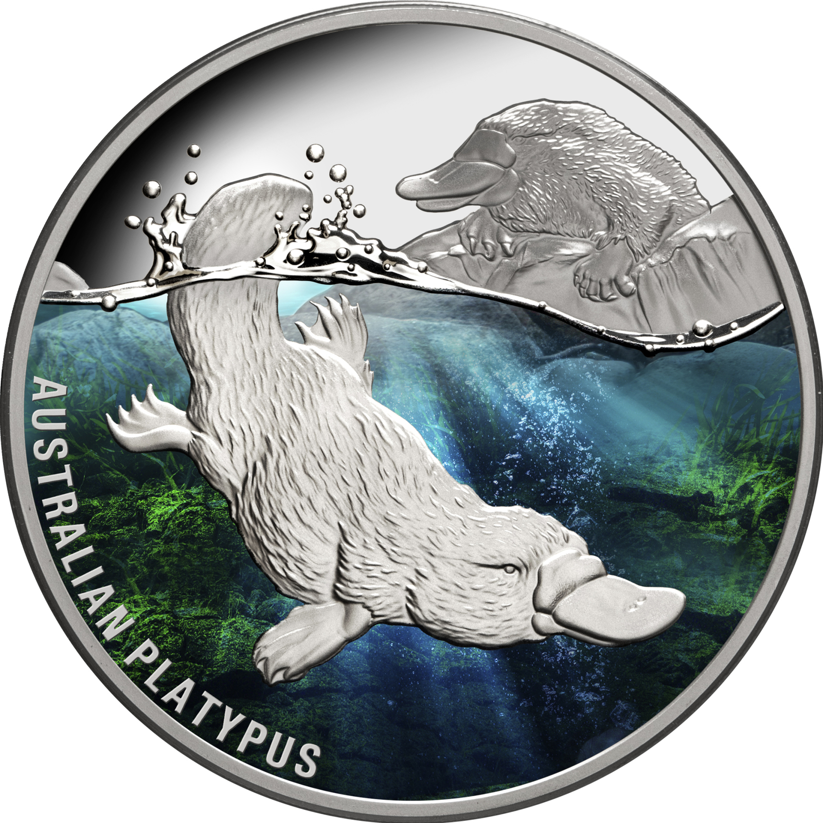 2022 $1 Australian Platypus 1 Oz Silver Coin