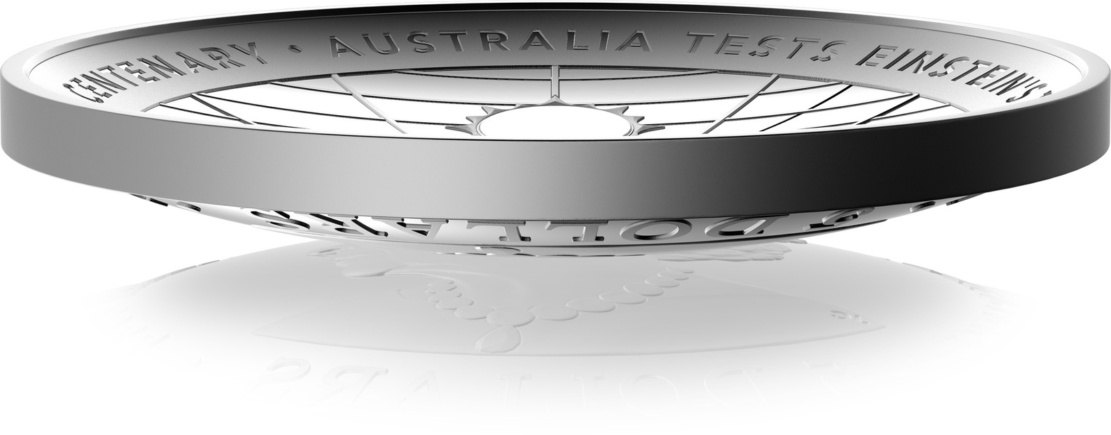2022 $5 Wallal Centenary - Australia Tests Einstein's Theory 1oz Ag Domed Silver Proof Coin