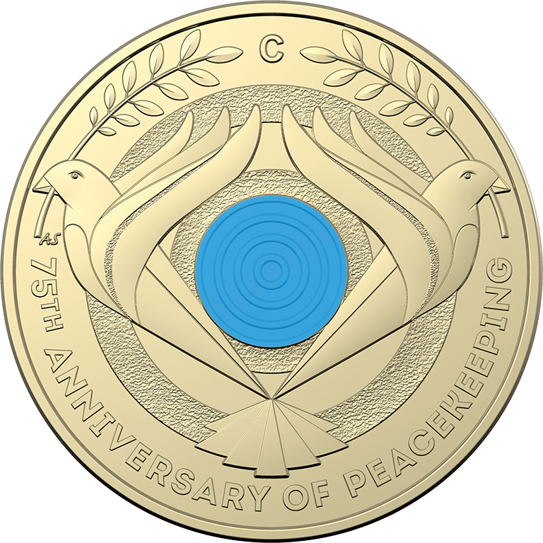 2022 $2 C Mintmark 75th Anniversary of Peacekeeping