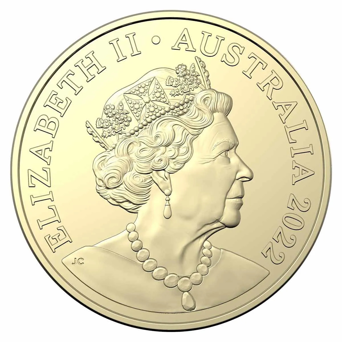 2022 $2 Frontline Workers Coloured Coin AUNC