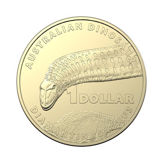 2022 $1 Australian Dinosaur – Diamantinasaurus PNC