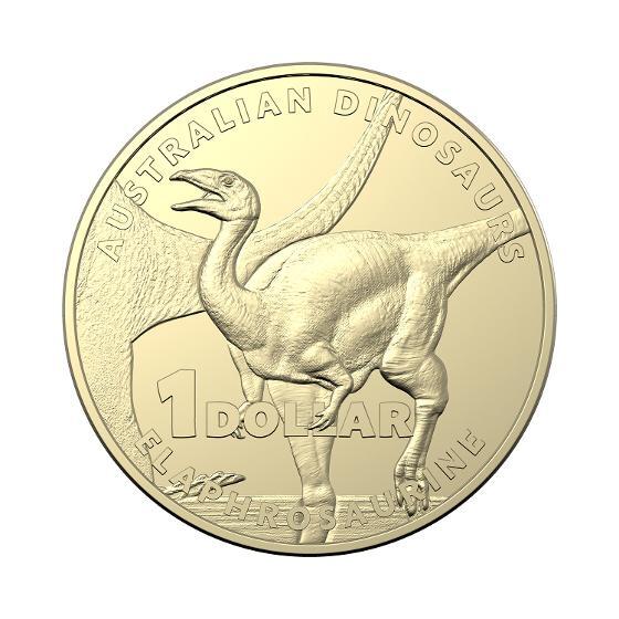 2022 $1 Australian Dinosaur – Elaphrosaurine PNC