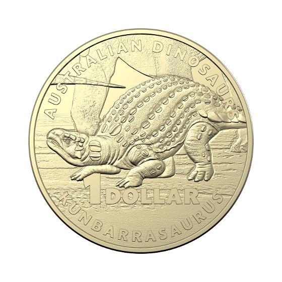2022 $1 Australian Dinosaur – Kunburrasaurus PNC
