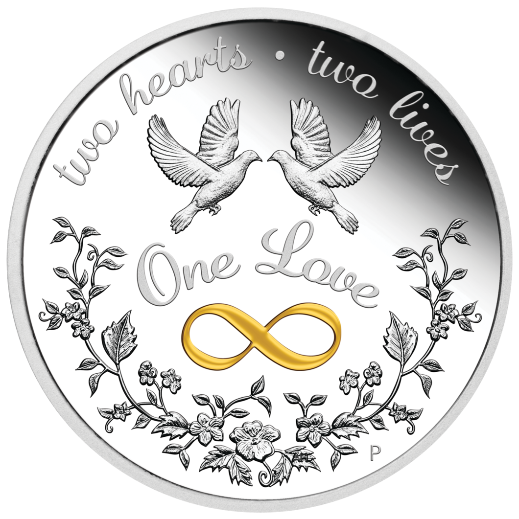 2023 $1 One Love 1oz Silver Proof Coin