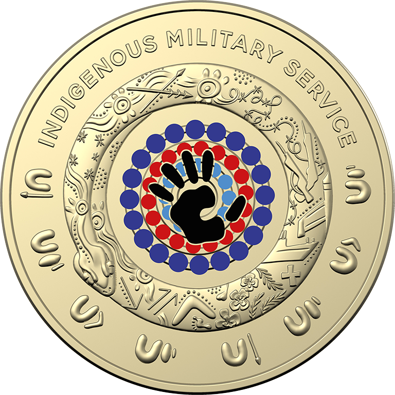 2021 $2 Indigenous Military Carded Coin