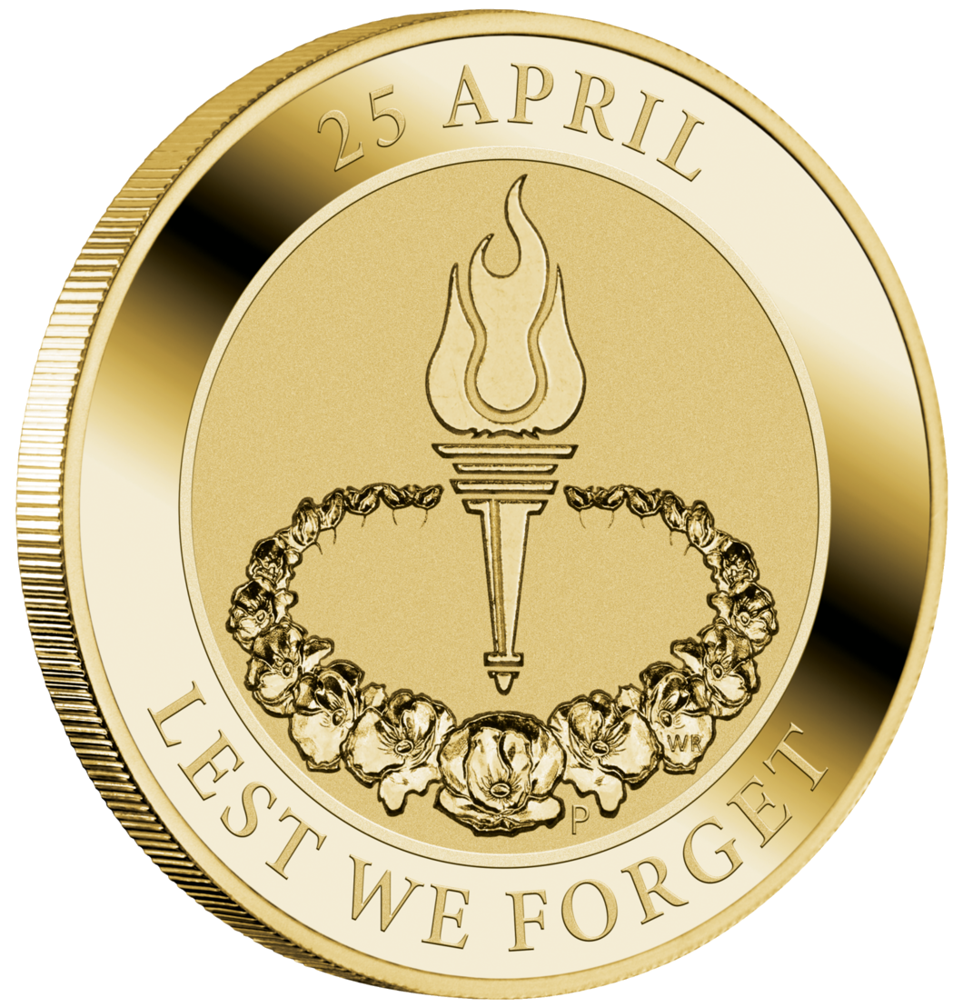 2023 ANZAC Day Coin In Card