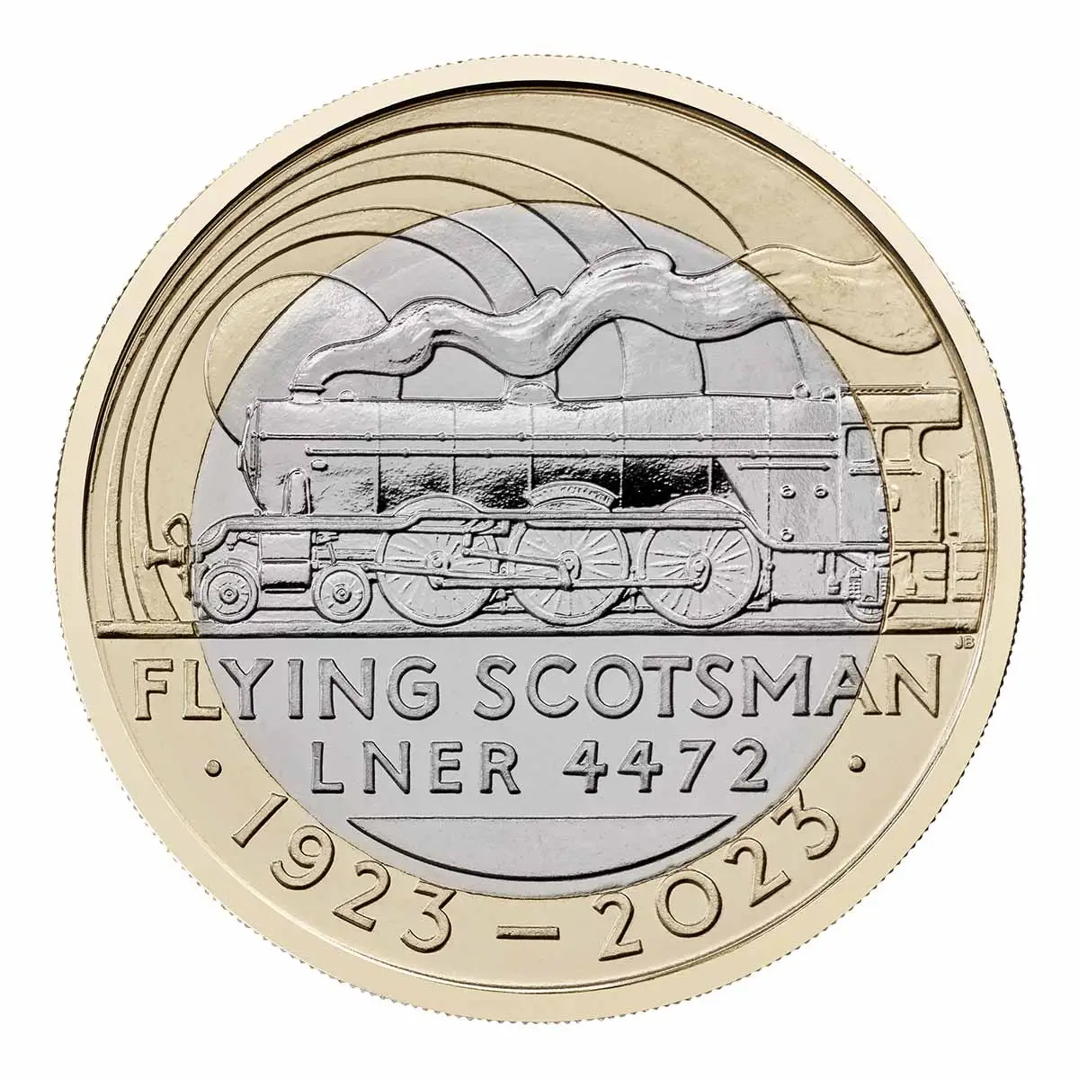 2023 The Centenary of Flying Scotsman 2023 UK £2 Brilliant Uncirculated Coin